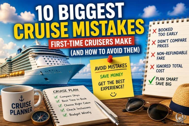Tips to avoid common cruise mistakes for first-time travelers, ensuring a smooth and enjoyable cruis.