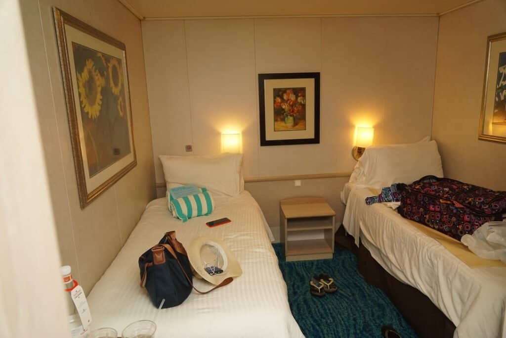 Interior Cabin Aboard the Norwegian Sky