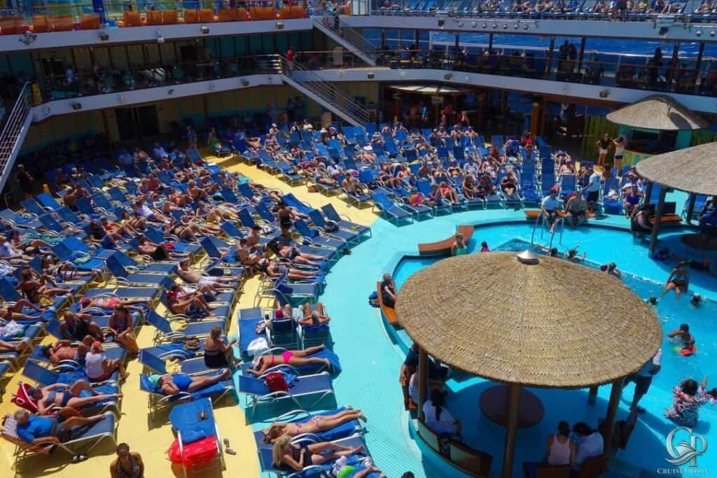 Carnival Breeze main pool