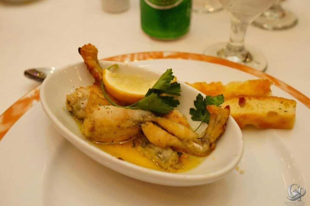 Carnival Breeze Main Dining Room Frog Legs