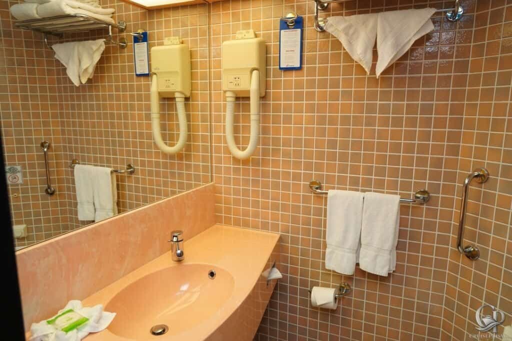 Carnival Victory Cabin 7419 Bathroom