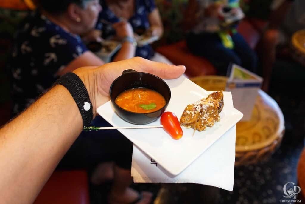 Carnival Victory food