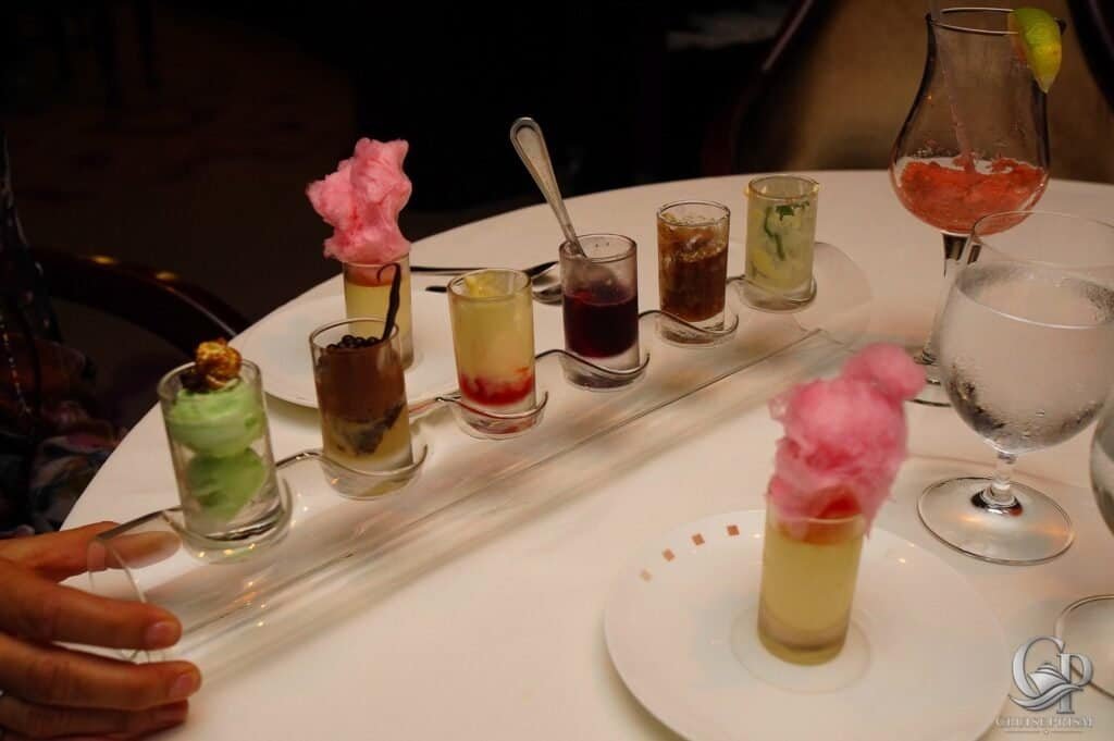 Celibrity Silhouette Desserts