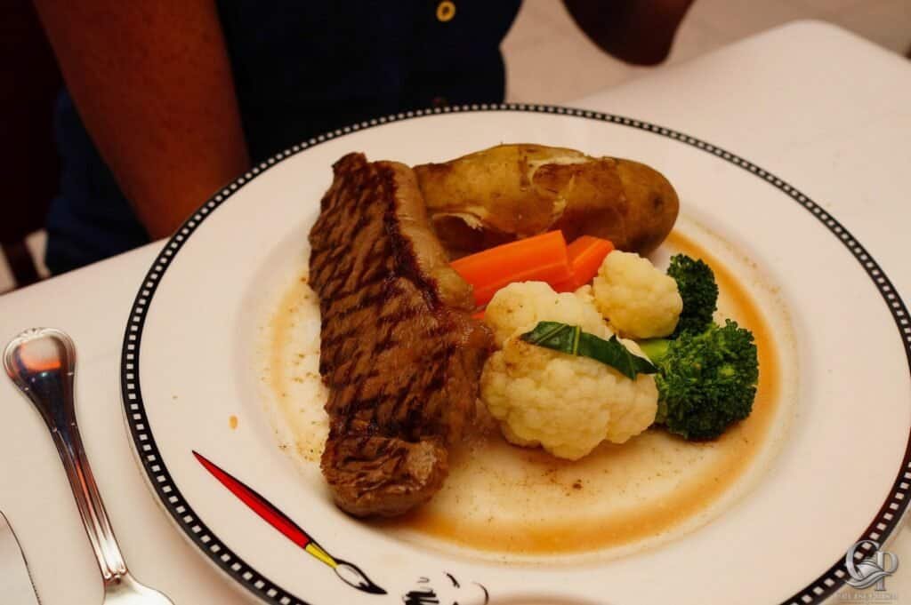 Disney Dream Main Dining Room Food