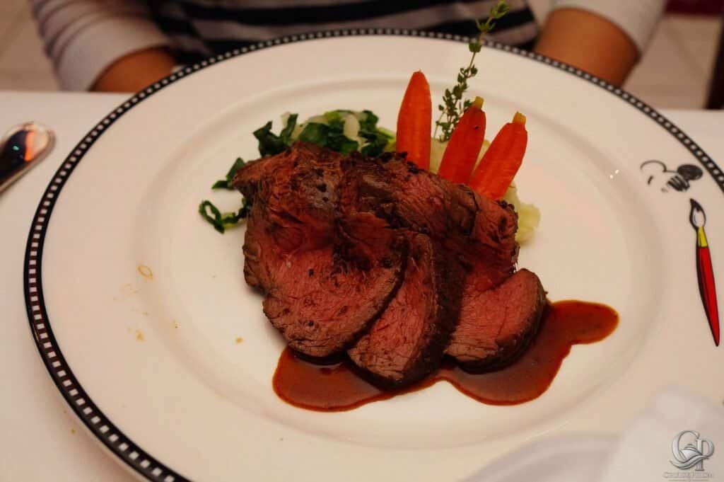 Disney Dream Main Dining Room Food