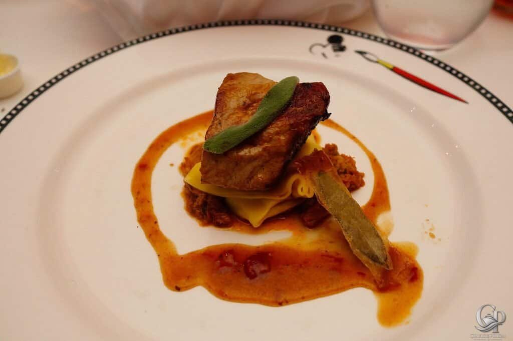 Disney Dream Main Dining Room Food
