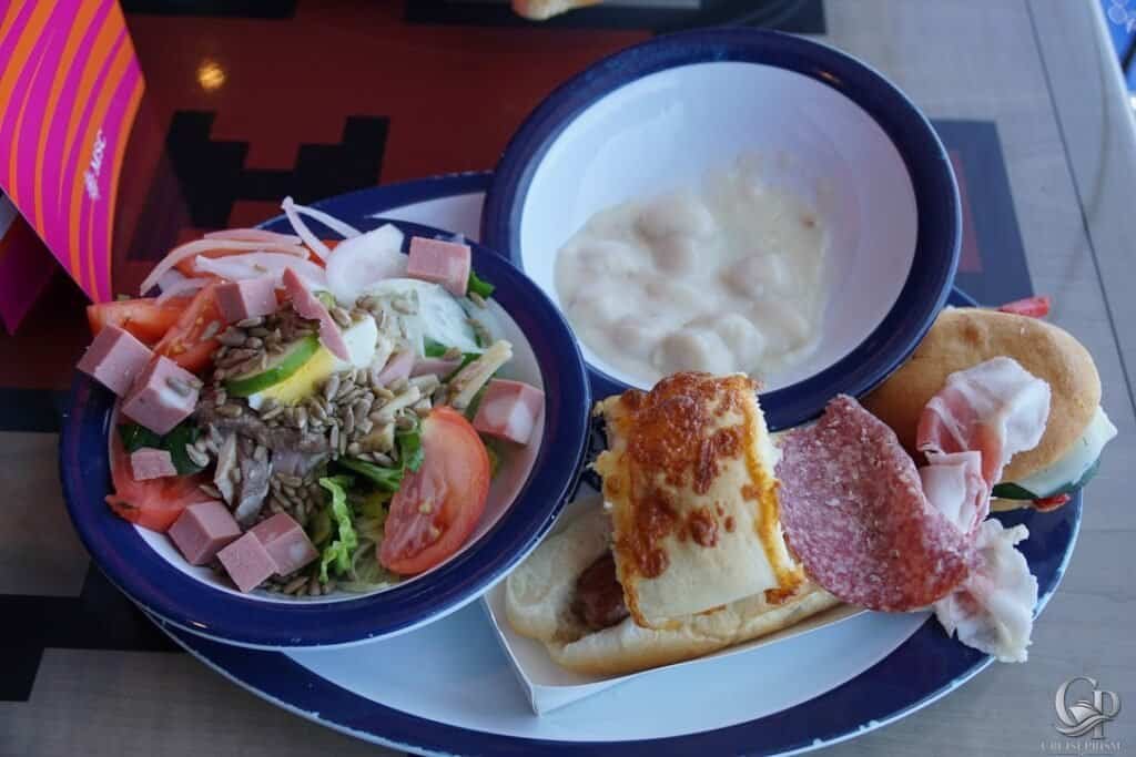 MSC Divina Buffet options