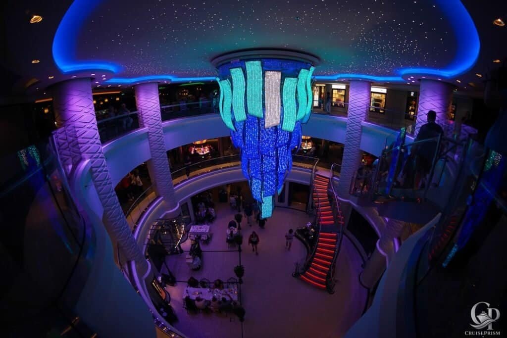 Norwegian Escape Atrium