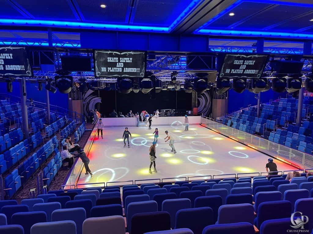 Symphony of the Seas Ice Skating Rink