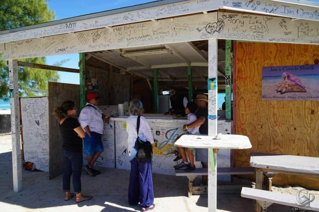 Bimini Conch stand