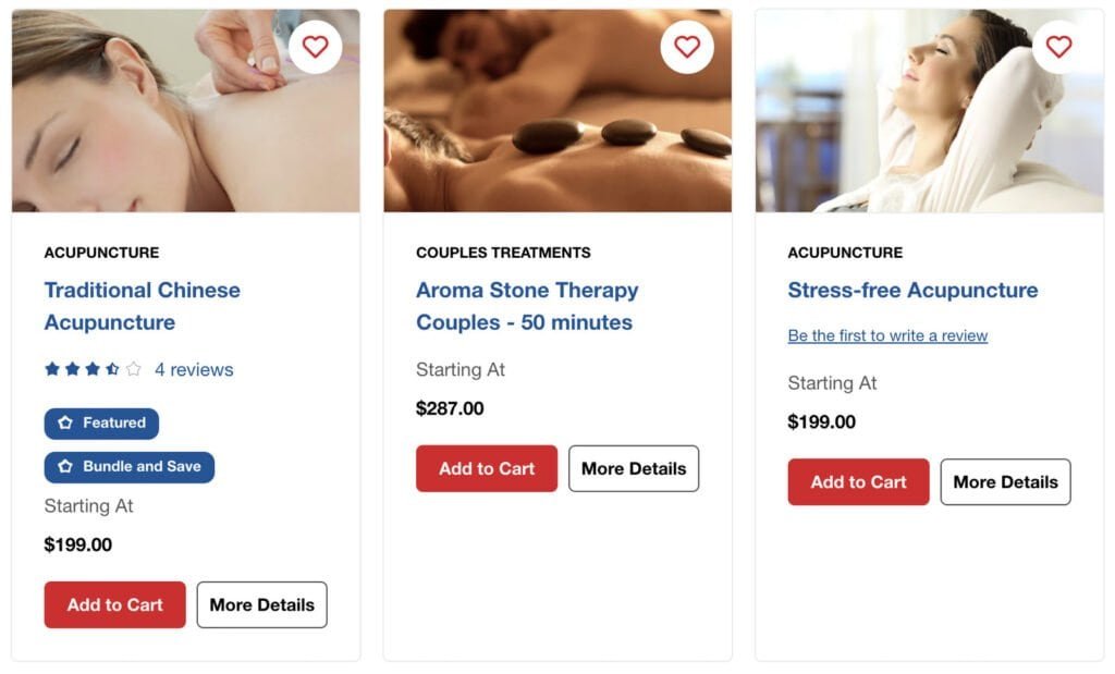 Traditional Chinese acupuncture treatment for relaxation and wellness at Cruise Prism.