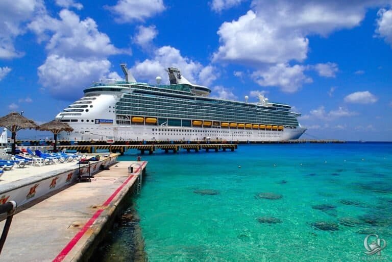 Cozumel Mexico with Voyager of the Seas Docked