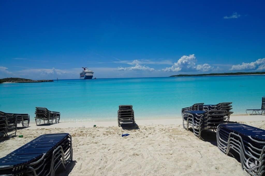 Last to leave Half Moon Cay