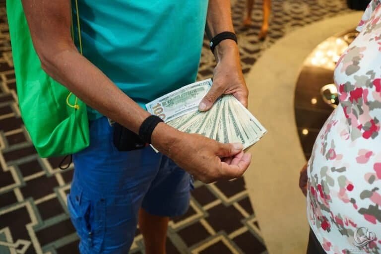 Money on a cruise