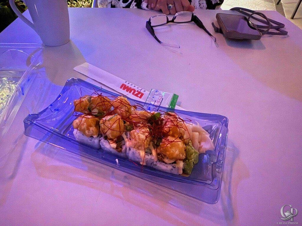 Icon of the Seas Izumi Sushi To Go