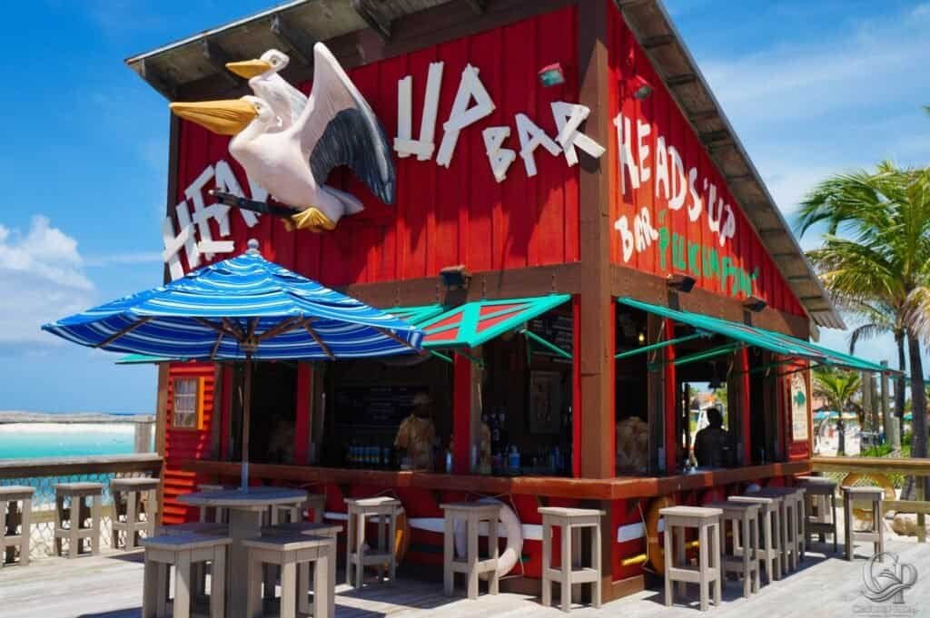 Castaway Cay Heads Up Bar
