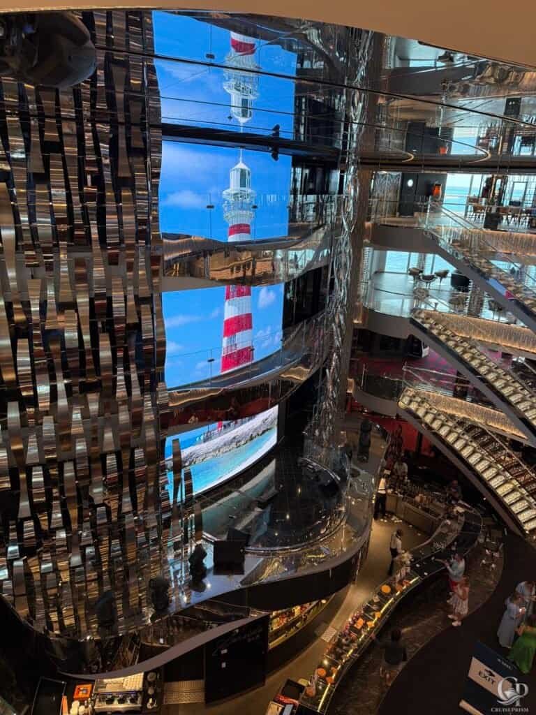 MSC Seaside Multilevel Atrium