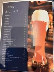 Celebrity Cruises Drink Menus & Bar Prices