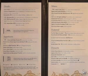 Holland America Menus (Breakfast, Brunch, Room Service & Dinner Guide)