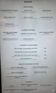 Norwegian Cruise Line Menus: Main Dining Room, Breakfast, and Dining Guide
