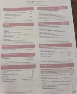 Norwegian Cruise Line Spa Prices & Mandara Spa Guide