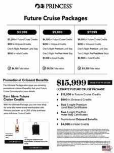 Princess Cruises Future Cruise Packages: Are They Worth It?