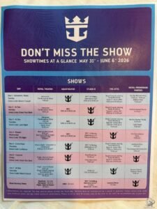 Symphony of the Seas Shows Guide: Entertainment Schedule, Broadway Shows & AquaTheater Performances