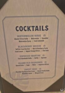 Margaritaville at Sea Drink Menus, Prices & Beverage Package Guide