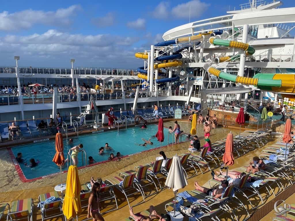 Symphony of the Seas Waterslides