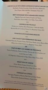 Azamara Pursuit Chef’s Table French Menu: What’s Served at This Specialty Dinner