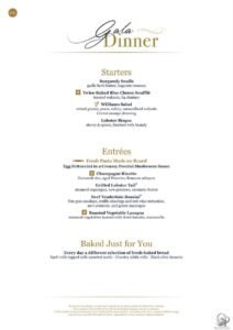 MSC Poesia Yacht Club Menus: Breakfast, Lunch & Dinner