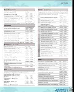 Margaritaville at Sea Islander Hours Guide: Dining, Bars, Pools & Venue Schedule