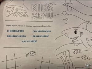 Margaritaville at Sea Kids Menu Guide