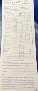 P&O Cruises Laundry Prices & Onboard Laundry Service Guide