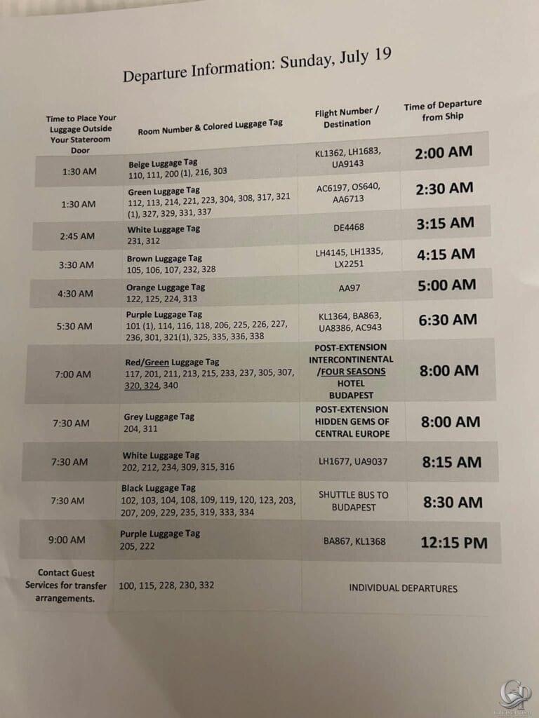 Viking Danube Waltz Departure Information Guide (Komárom Disembarkation)