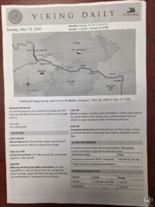 Viking Jarl Viking Daily Regensburg to Budapest: Complete Daily Programs for the Danube Waltz River Cruise