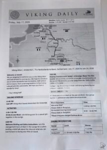 Viking Mani Viking Daily – Amsterdam to Basel