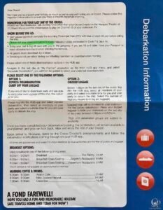 Carnival Encounter Disembarkation Guide (Brisbane) – What to Expect on the Last Morning of Your Cruise