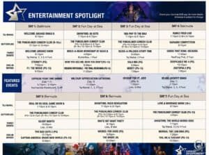 Carnival Pride Entertainment Schedule: 7-Day Bermuda Cruise Guide