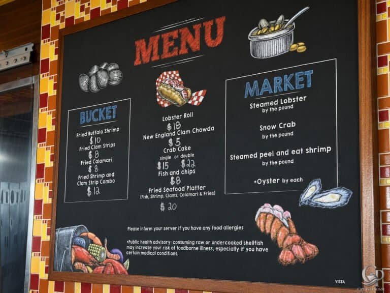 Carnival Seafood Shack Menu and Prices