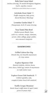 Explora Journeys Menus: Complete Guide to Shore Club on 11, In-Suite Dining & Anthology Menus
