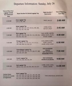 Viking River Cruises Departure Information Guide