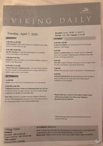 Viking Mekong River Cruise Daily Program & Vietnam/Cambodia Extension Guide