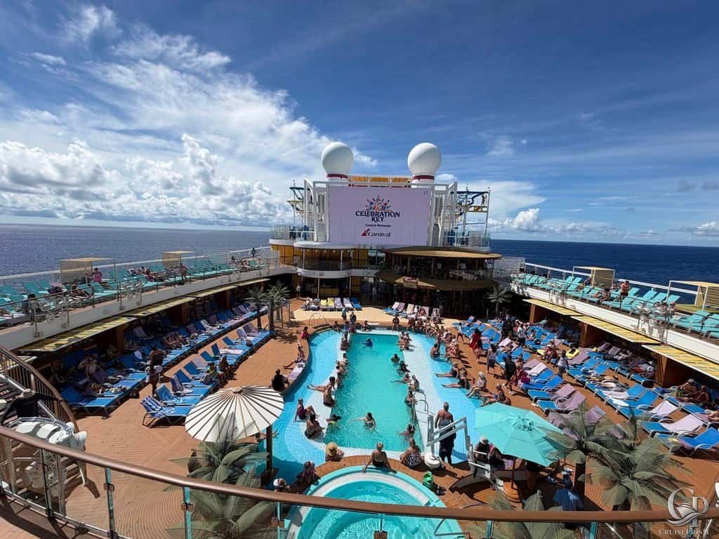Carnival Celebration Lido Pool