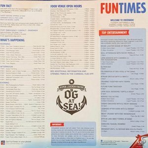 Carnival Panorama Fun Times: 5-Day Super Legends Cruise Daily Programs