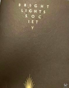 Cunard Bright Lights Society Drinks Menu on Queen Anne