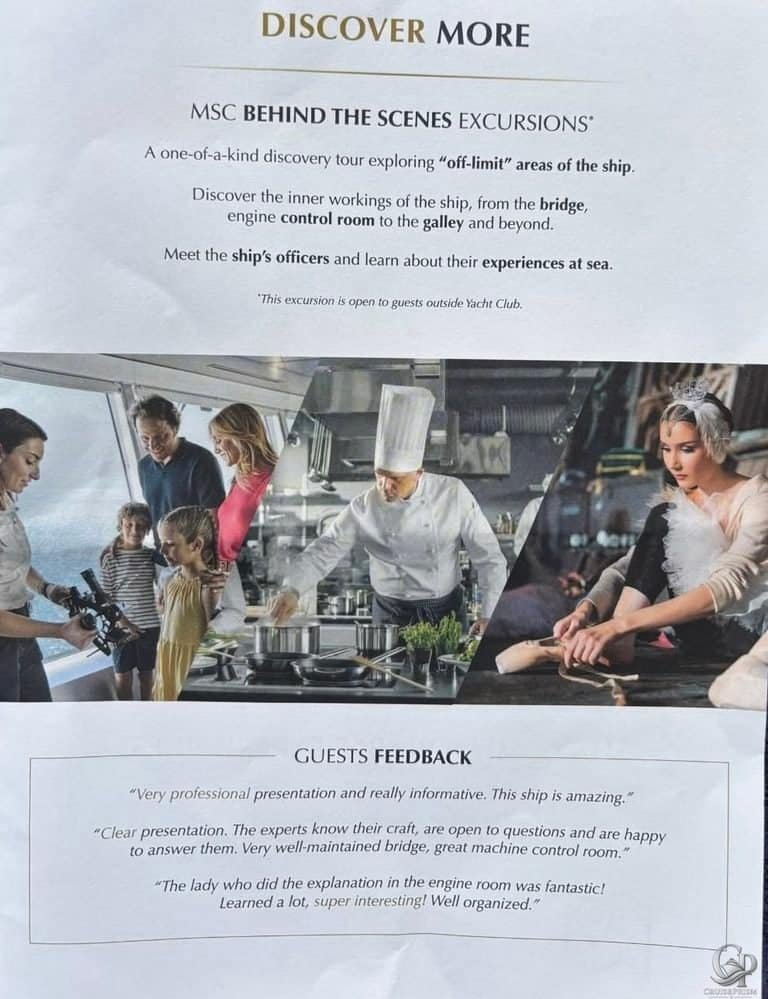 MSC Yacht Club Excursions Guide: Exclusive Shore Tours, Privileges & Behind-the-Scenes Experience