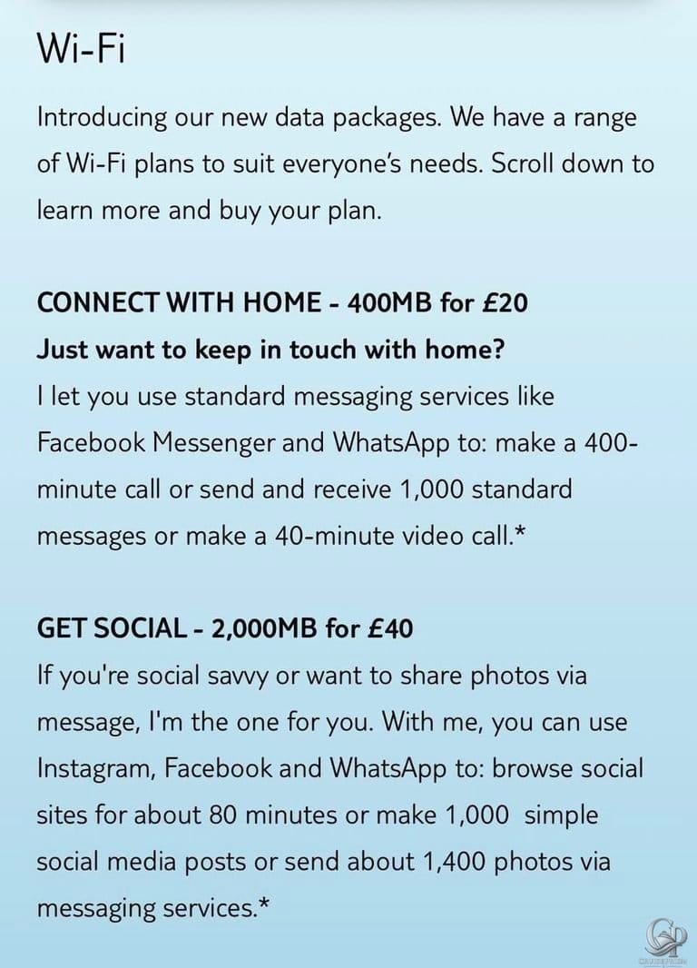 Marella Cruises Wi-Fi Prices & Internet Packages