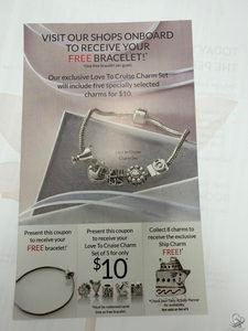 Norwegian Cruise Line Free Bracelet & Charm Promotion