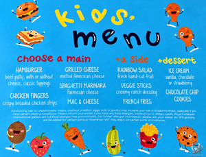 Royal Caribbean Kids Menu: Main Dining Room Children’s Menu & Family Dining Guide